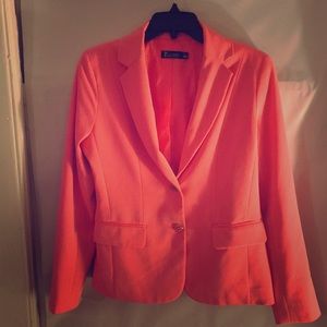 Coral blazer